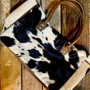 Cowhide Myra Purse